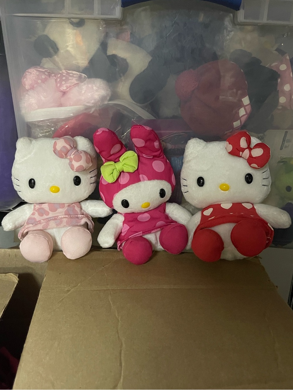 Rare Hello Kitty McDonald's Japan reversible plush toys
